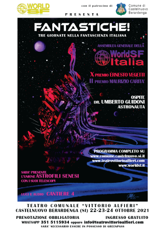 Castelnuovo Berardenga accoglie il mondo della fantascienza italiana 