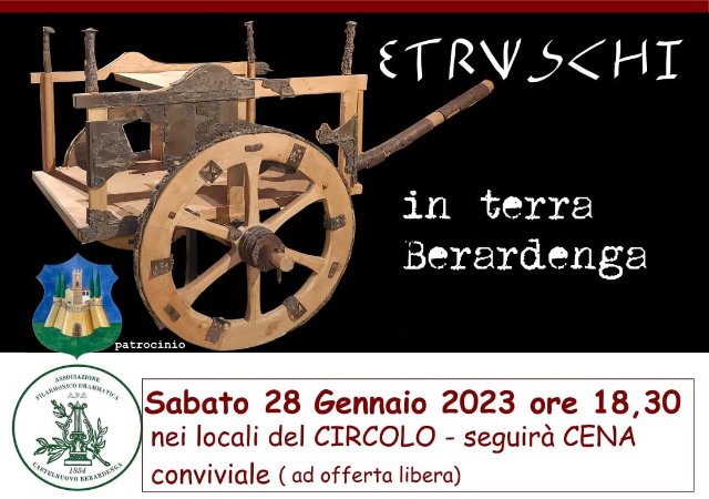 Castelnuovo riscopre la presenza degli Etruschi in terra Berardenga (28 gennaio)
