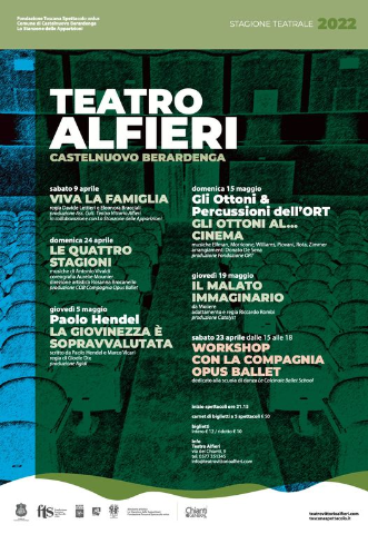 Rassegna primaverile al Teatro “Vittorio Alfieri” da sabato 9 aprile